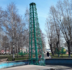 Городские фонтаны Киселевска  начнут работать после отмены ограничительных мер