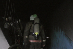 21 февраля огнеборцы выезжали на пожар в многоквартирном доме по улице Большая Дачная в Киселевске
