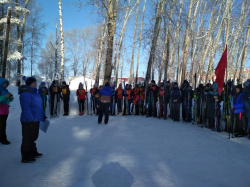 Киселевские школьники приняли участие в соревнованиях по спорториентированию на лыжах