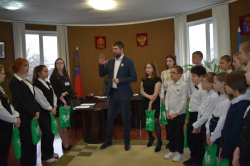 Киселевские школьники приняли участие в рабочем совещании главы Киселевска