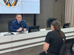 Первый заместитель прокурора Кемеровской области - Кузбасса провел личный прием участников специальной военной операции и членов их семей