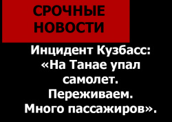 В Кузбассе в результате крушения самолета L-410 погибло семь человек