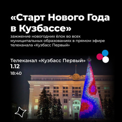 Сегодня в Кузбассе стартует новогодняя кампания