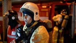 Спасатели МЧС России ликвидировали пожар в муниципальном многоквартирном жилом доме в Прокопьевском ГО