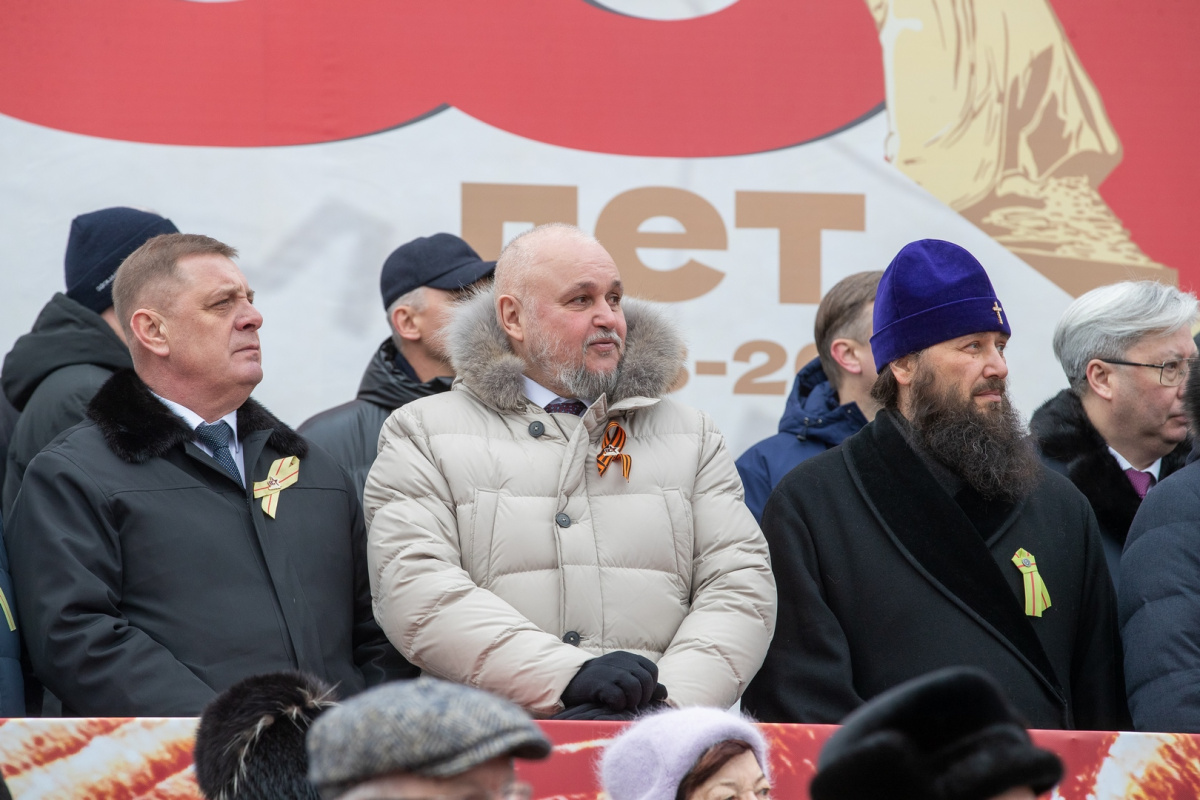 Губернатор Кузбасса принял участие в торжествах, посвященных 80-летию победы в Сталинградской битве (ФОТО)