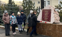 В Киселевске сотрудники полиции провели для школьников «Урок мужества» (ФОТО)