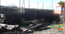 В Ачинске задержан машинист, который похитил дизельное топливо из путевой машины(Видео)