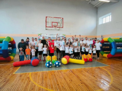 В Детско-юношеской спортивной школе состоялся спортивный семейный квест «Здоровая семья – сильная Россия»