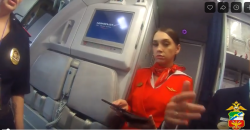 В аэропорту города Кемерово пассажирка привлечена к административной ответственности за мелкое хулиганство и не допущена к полету