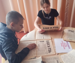 В школах и учреждениях допобразования Киселевска продолжается работа по сбору информации для электронной Книги памяти, посвященной участникам ВОВ 1941-1945 годов