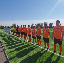 Первое футбольное поле с современным искусственным газоном появилось в Новокузнецком районе