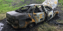Кузбассовец из страха перед супругой сообщил в полицию об угоне автомобиля, сгоревшего в результате ДТП