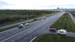 В Кемерово в День шахтера открылась ﻿новая шестиполосная дорога