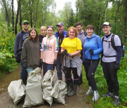 315 мешков мусора собрали участники экологического форума «Zубочистка» на Поднебесных Зубьях