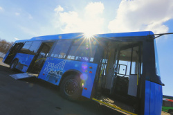  15 экологичных городских автобусов поступили в Кузбасс по программе губернатора Сергея Цивилева