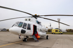 Сергей Цивилев: Вертолет санавиации Кузбасса доставил первых пациентов в клиники