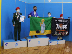 Подопечные Росгвардии стали призерами Чемпионата Кузбасса по универсальному бою, прошедшем в Прокопьевске  
