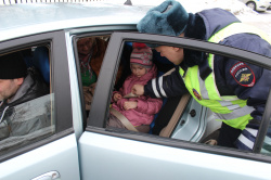 С начала года в Киселевске зарегистрировано 4 ДТП с участием детей-пассажиров, в которых водители проигнорировали требования ПДД