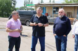 Губернатор Кузбасса Сергей Цивилев побывал с рабочим визитом в Горловке