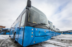 Еще 11 новых автобусов получил Кузбасс по программе губернатора Сергея Цивилева