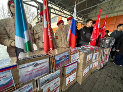 Из Кузбасса в зону СВО отправлено сразу два гуманитарных конвоя