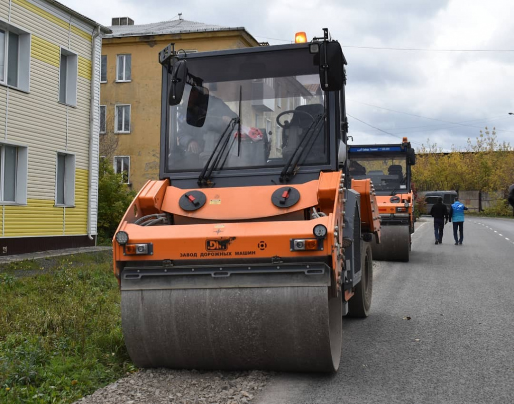 В Киселевске полным ходом идет строительство детсада на Красном Камне и  ремонт дорог в р-не Машзавода