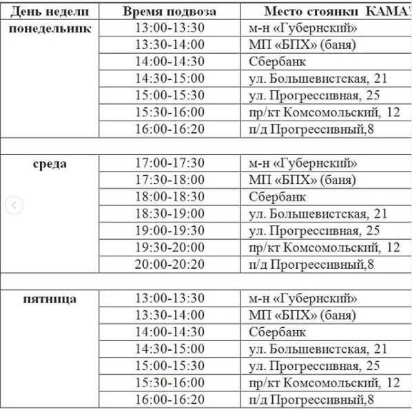 Расписание августа 28