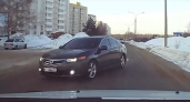 В Кемерове «Мобильный патруль» помог наказать лихача на тонированной «Хонде»
