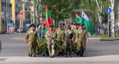 В Киселевске отметили День пограничника у мемориала на Аллее воинской славы