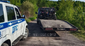 В Кемеровской области задержали подростков на квадроцикле и питбайке  