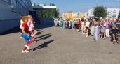 В Киселевске чемпионка СССР провела зарядку для школьников