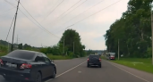 В Кемеровской области «Мобильный патруль» помог оштрафовать лихача на Toyota за обгон через сплошную