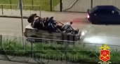 В Кемеровской области оштрафовали водителя и пассажиров “десятки-кабриолета”