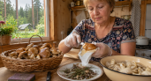 Раньше просиживала до ночи, снимая плёнку с маслят — теперь ведро разбираю за 30 минут: выручает простая хитрость