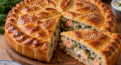 Слоёное тесто из пачки и филе рыбы: самый ленивый пирог к ужину — а вкус будто возилась полдня 
