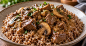 Такая гречка махом становится коронным блюдом: по-купечески с мясом и грибами, как от 5-звездочного повара