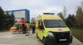В Кемеровской области возле кардиоцентра появилась площадка для медицинских вертолетов