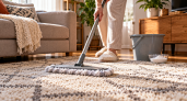 1 ст. ложка на 1 литр воды - и ковер снова как с магазина: чищу всего раз в месяц - ни пыли, ни грязи, наслаждаюсь чистотой