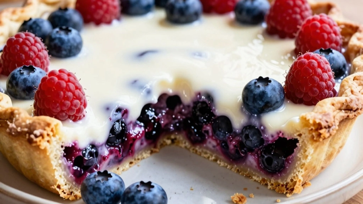 Ягодный пирог вкуснее торта: все измеряю стаканами, а ягоды даже не размораживаю