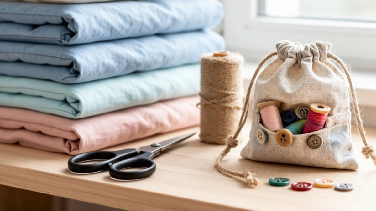 Старые наволочки и простыни с пододеяльниками никому не отдаю и не выбрасываю - делаю классные вещи для дома: практично и красиво