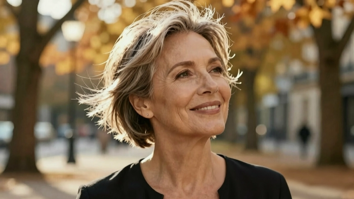 Омолаживающие стрижки в возрасте 50+: вот какие оттенки волос выбрать, чтобы лицо выглядело моложе