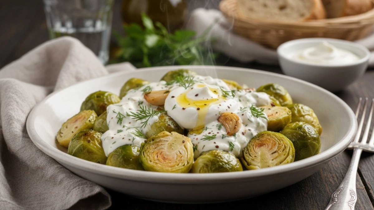 Брюссельская капуста, которую любят даже дети. Рецепт со сметаной и укропом — просто, полезно и очень вкусно