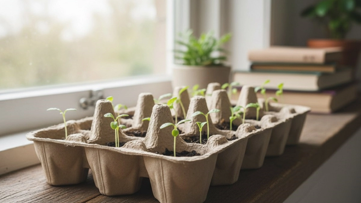 Лотки от яиц не выкидываю: рассказываю как использую в орогоде - любимая хитрость опытных хозяек