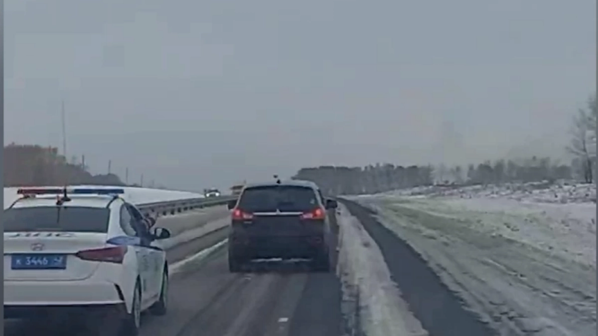 В Киселёвске полиция применила оружие для выстрела по колёсам