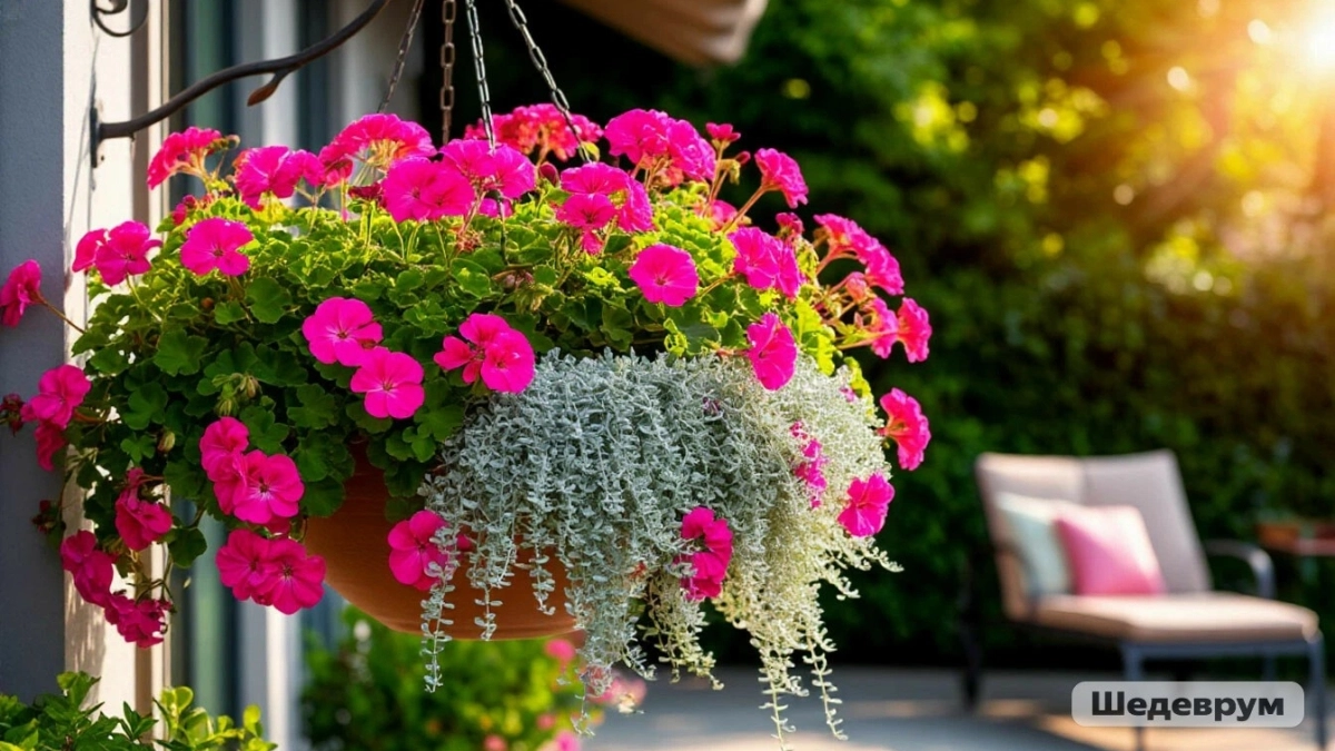 Не петунией единой: 3 шикарных растения, которые превратят кашпо в цветущий водопад на зависть всем соседям