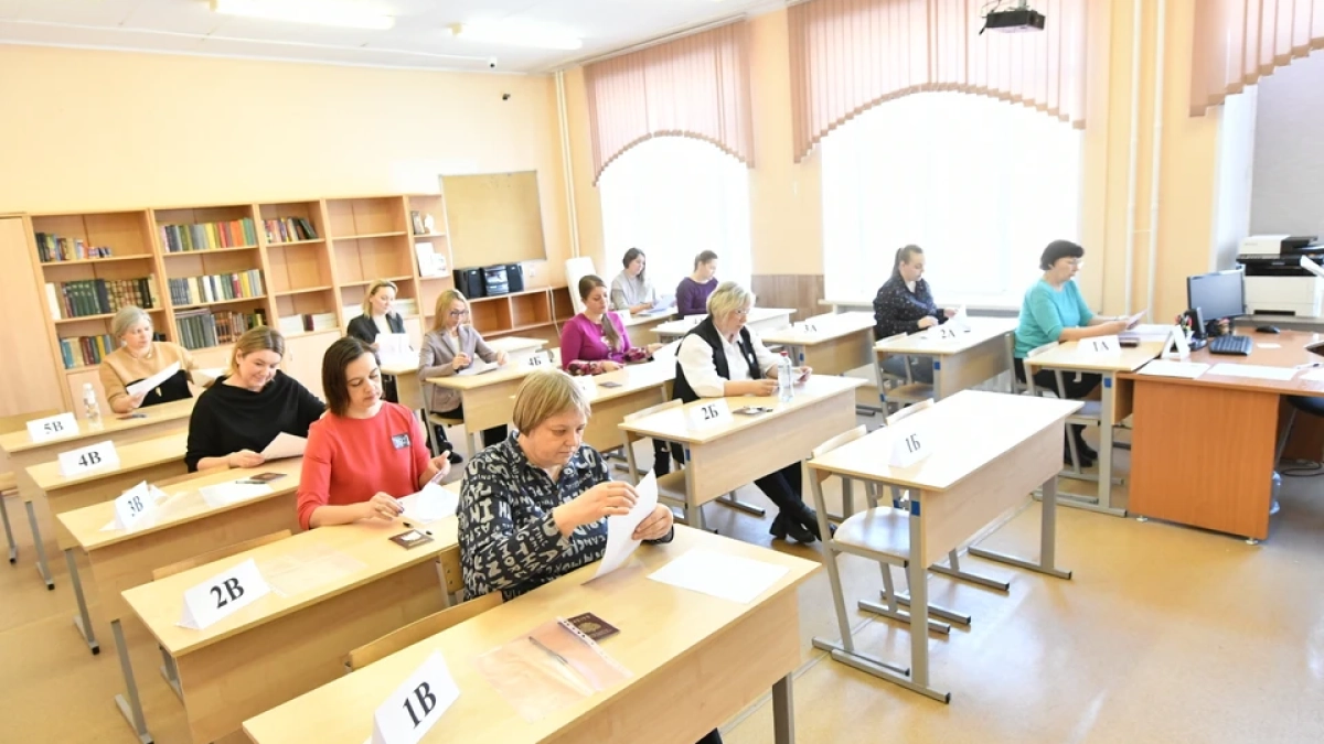 В Кузбассе взрослые написали пробный госэкзамен с детьми