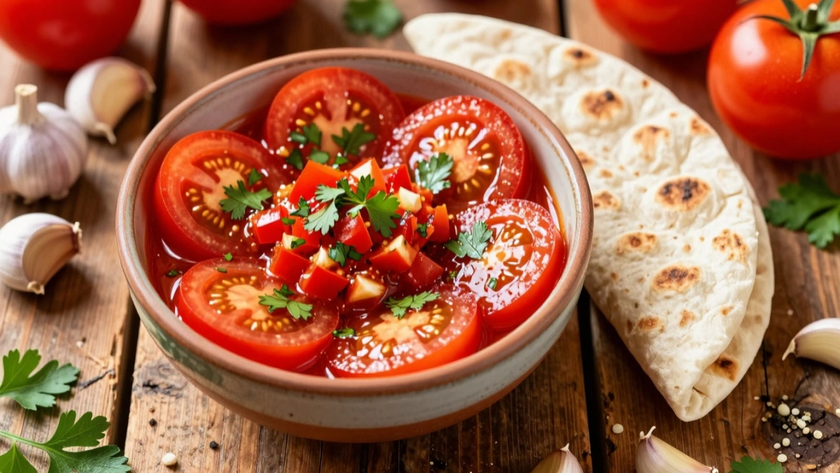 Вместо надоевшего салата помидоры по-новому: в перечно-чесночном маринаде с зеленью — классная закуска на любой праздник