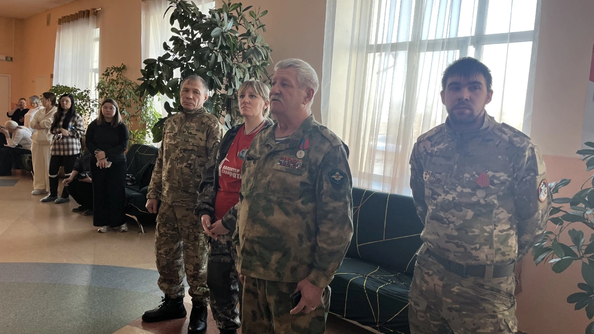 В Киселевске прошел муниципальный этап военно-патриотической игры “Зарница 2.0”