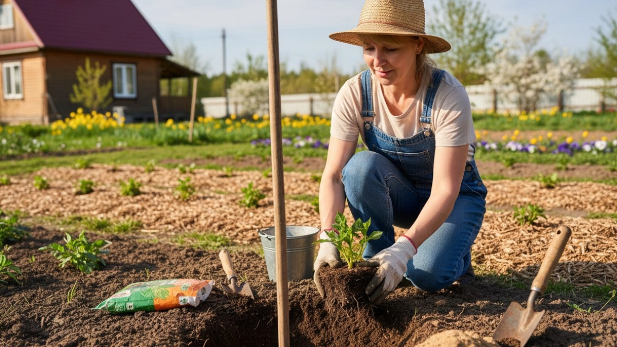 Посадка георгинов весной: когда доставать клубни, как прорастить и не сгноить после высадки - главные правила