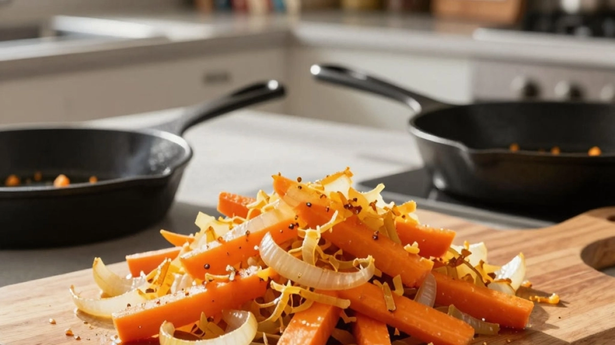 Что обжарить первым - лук или морковь: раскрываю секреты идеальной зажарки - для борща, мяса и гарнира